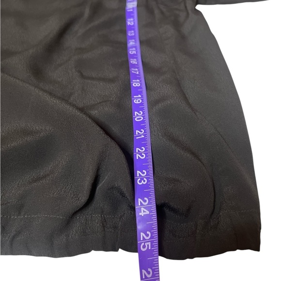 ISABEL MARANT Étoile Black Flowy Minimalist Cupro Pullover Blouse - Picture 8 of 13